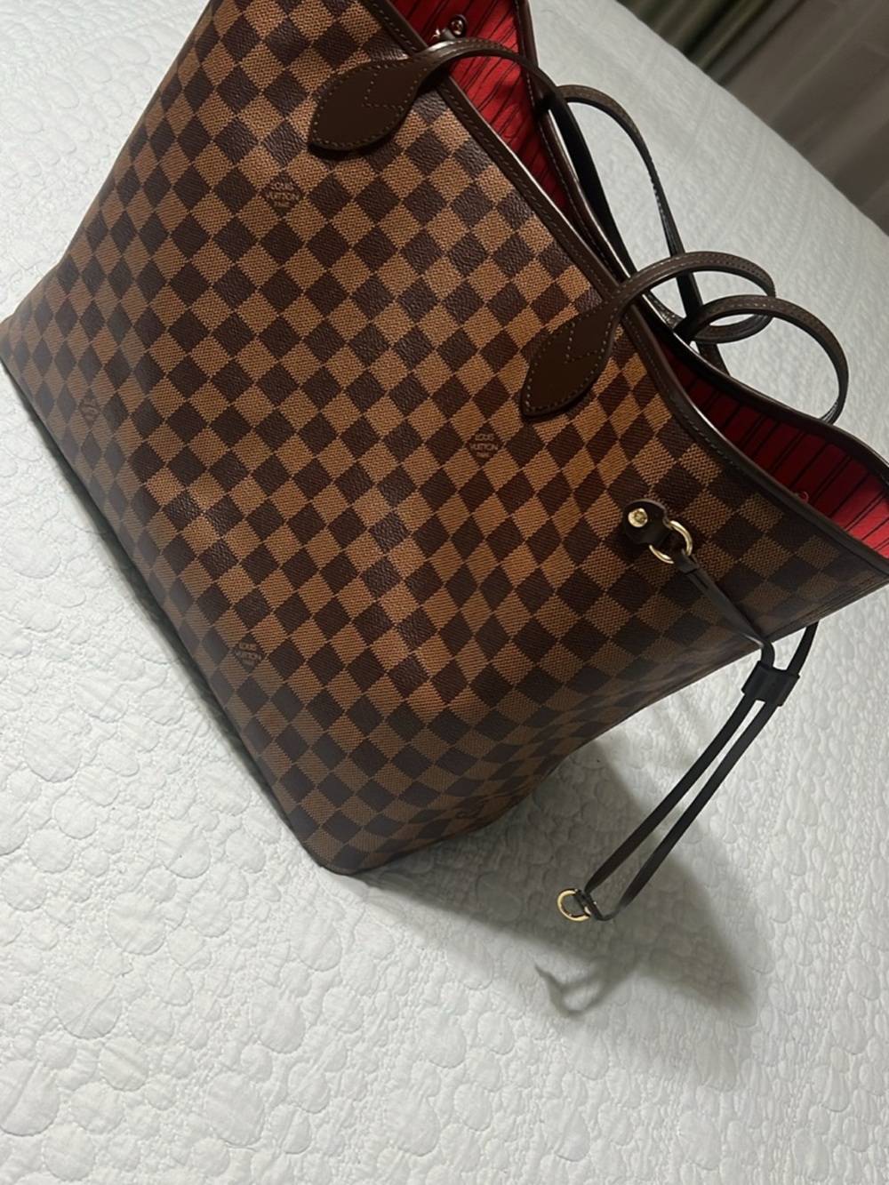 Extra Large Louis Vuitton Neverfull MM Damier Ebene - Picture 1 of 6